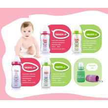 Neutrales Borosilikatglas Baby Babyflasche